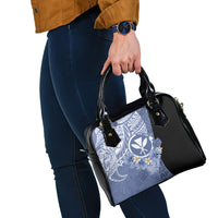 Aloha Vintage Hawaii Tribal Shoulder Handbag Blue Style LT9 - Polynesian Pride