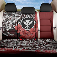 Aloha Vintage Hawaii Tribal Back Car Seat Cover Red Style LT9 One Size Red - Polynesian Pride