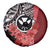 Aloha Vintage Hawaii Tribal Spare Tire Cover Red Style LT9 - Polynesian Pride