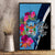 Bula Fiji Vintage Fijian Masi Pattern Canvas Wall Art Blue Unique LT9 - Polynesian Pride