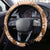 Bula Fiji Vintage Fijian Masi Pattern Steering Wheel Cover Peach Fuzz Unique LT9 - Polynesian Pride