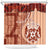 Vintage Tonga Kahoa Heilala Flower Shower Curtain LT9 Peach Fuzz - Polynesian Pride