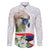 Philippines Eagle and Sampaguita Flowers Family Matching Puletasi and Hawaiian Shirt Polynesian Pattern