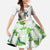 Philippines Eagle and Sampaguita Flowers Family Matching Short Sleeve Bodycon Dress and Hawaiian Shirt Polynesian Pattern