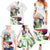 Philippines Eagle and Sampaguita Flowers Family Matching Summer Maxi Dress and Hawaiian Shirt Polynesian Pattern