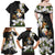 Philippines Eagle with Coat Of Arm Family Matching Off Shoulder Maxi Dress and Hawaiian Shirt Simple Sampaguita Jasmine