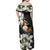 Philippines Eagle with Coat Of Arm Family Matching Off Shoulder Maxi Dress and Hawaiian Shirt Simple Sampaguita Jasmine