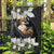 Philippines Eagle with Coat Of Arm Garden Flag Simple Sampaguita Jasmine