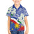 Philippines Flag Family Matching Off Shoulder Maxi Dress and Hawaiian Shirt Sampaguita Jasmine with Polynesian Tribal