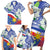 Philippines Flag Family Matching Short Sleeve Bodycon Dress and Hawaiian Shirt Sampaguita Jasmine with Polynesian Tribal