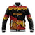 New Zealand Rugby Pacific Custom Baseball Jacket Rangatira Maori Kowhaiwhai Pattern