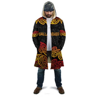 New Zealand Rugby Pacific Custom Cloak Rangatira Maori Kowhaiwhai Pattern - Polynesian Pride