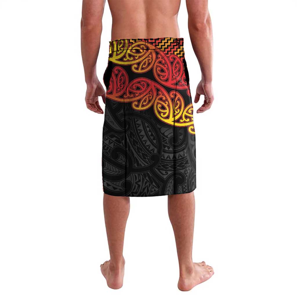 New Zealand Rugby Pacific Custom Lavalava Rangatira Maori Kowhaiwhai Pattern