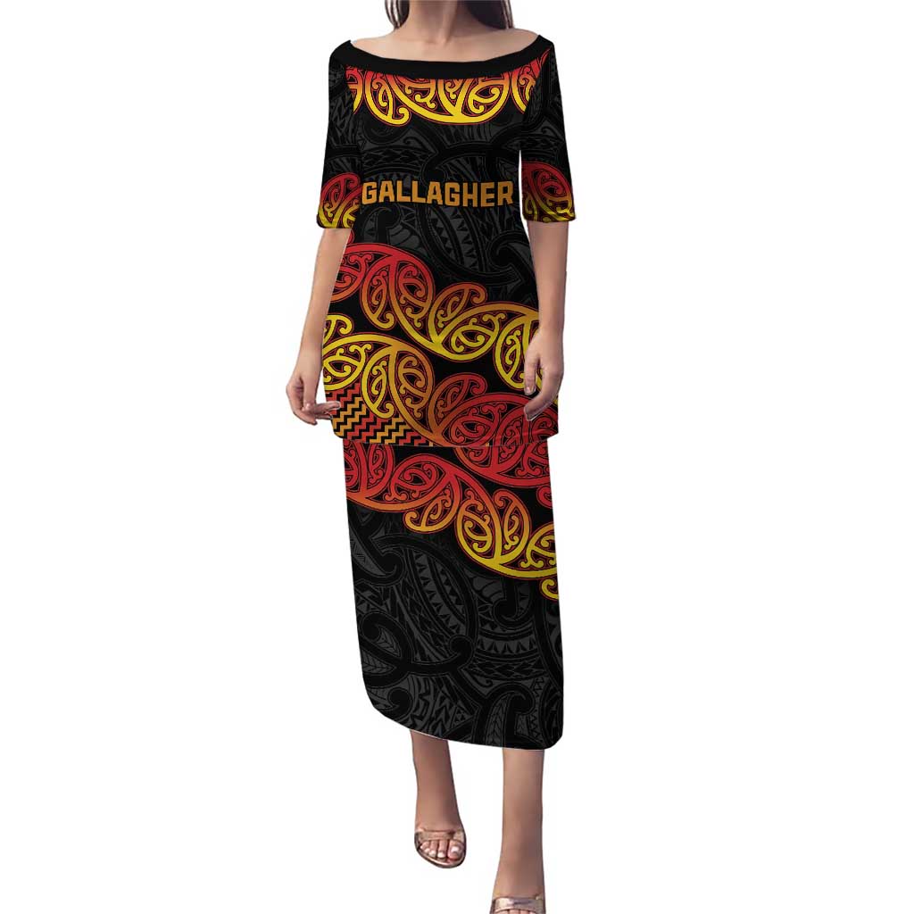 New Zealand Rugby Pacific Custom Puletasi Rangatira Maori Kowhaiwhai Pattern