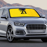 New Zealand Rugby Pacific Custom Auto Sun Shade Hau Awhiowhio Maori Tribal Tattoo - Polynesian Pride