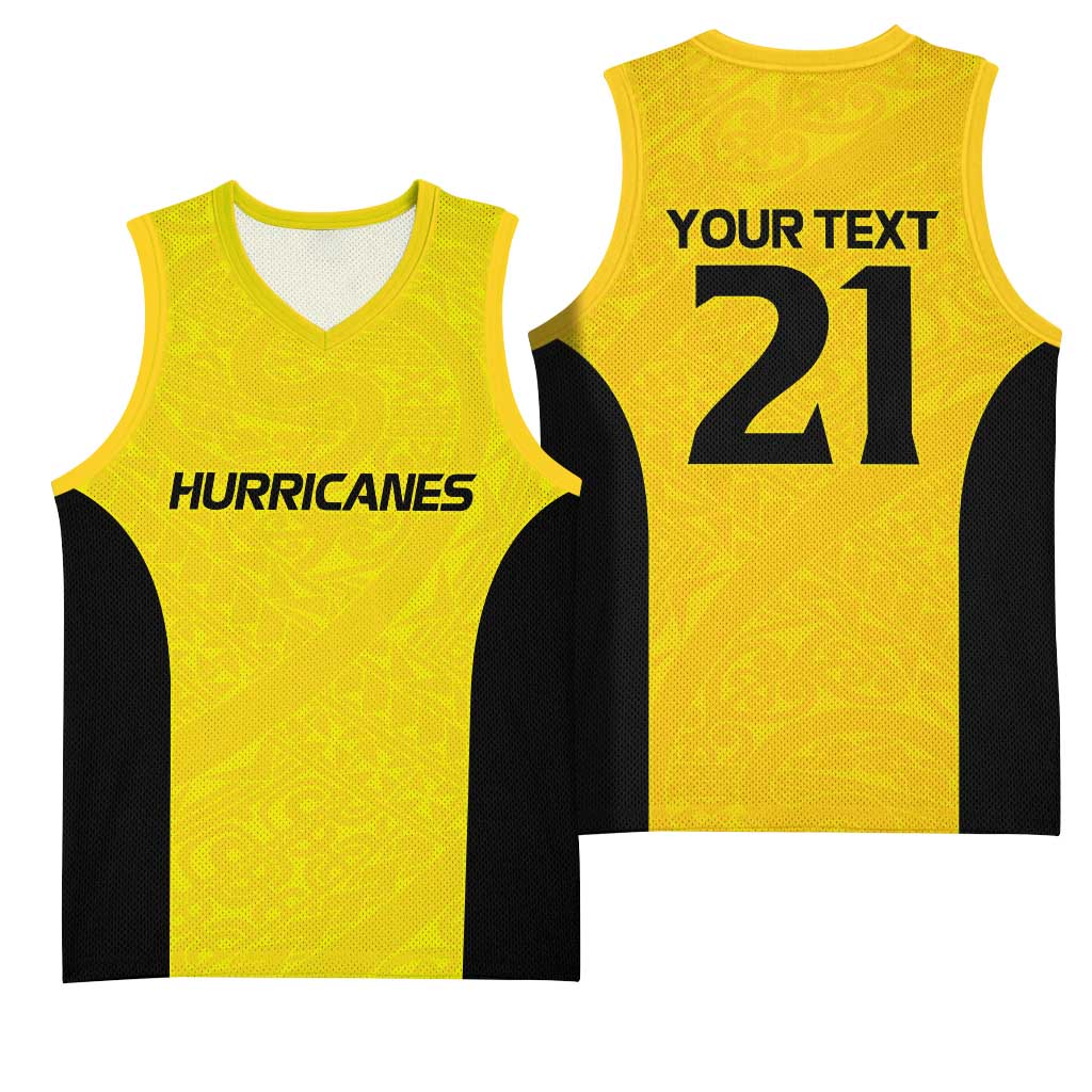 New Zealand Rugby Pacific Custom Basketball Jersey Hau Awhiowhio Maori Tribal Tattoo - Polynesian Pride