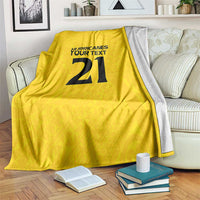 New Zealand Rugby Pacific Custom Blanket Hau Awhiowhio Maori Tribal Tattoo