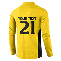 New Zealand Rugby Pacific Custom Button Sweatshirt Hau Awhiowhio Maori Tribal Tattoo