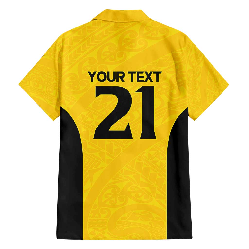 New Zealand Rugby Pacific Custom Family Matching Off Shoulder Short Dress and Hawaiian Shirt Hau Awhiowhio Maori Tribal Tattoo