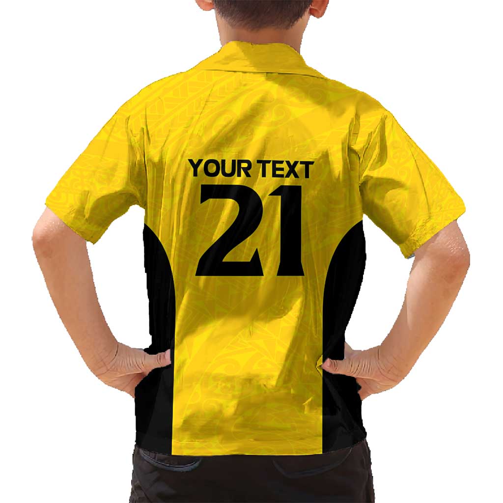 New Zealand Rugby Pacific Custom Family Matching Puletasi and Hawaiian Shirt Hau Awhiowhio Maori Tribal Tattoo