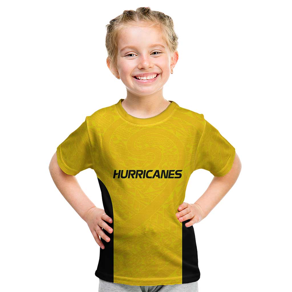 New Zealand Rugby Pacific Custom Kid T Shirt Hau Awhiowhio Maori Tribal Tattoo