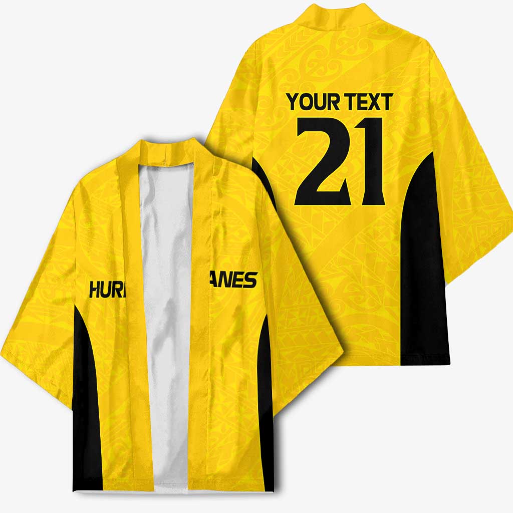 New Zealand Rugby Pacific Custom Kimono Hau Awhiowhio Maori Tribal Tattoo - Polynesian Pride