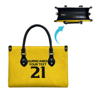 New Zealand Rugby Pacific Custom Leather Bag Hau Awhiowhio Maori Tribal Tattoo - Polynesian Pride