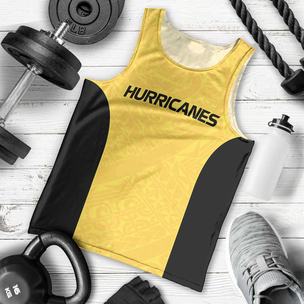 New Zealand Rugby Pacific Custom Men Tank Top Hau Awhiowhio Maori Tribal Tattoo