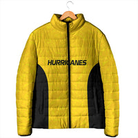 New Zealand Rugby Pacific Custom Padded Jacket Hau Awhiowhio Maori Tribal Tattoo - Polynesian Pride