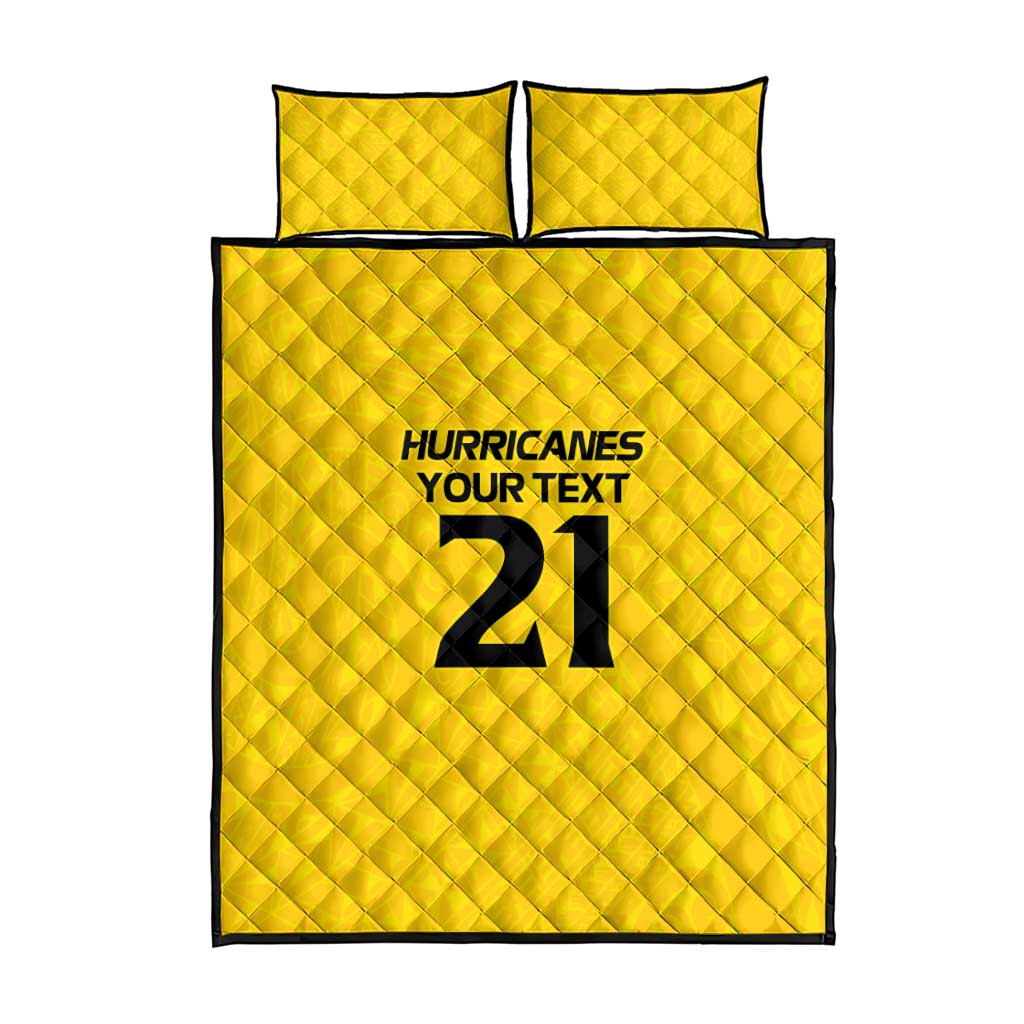 New Zealand Rugby Pacific Custom Quilt Bed Set Hau Awhiowhio Maori Tribal Tattoo