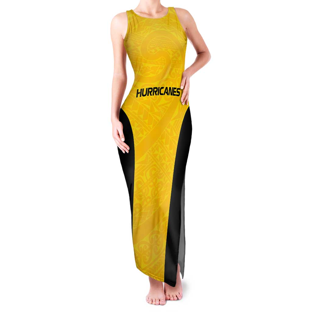 New Zealand Rugby Pacific Custom Tank Maxi Dress Hau Awhiowhio Maori Tribal Tattoo