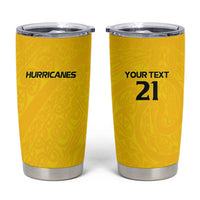 New Zealand Rugby Pacific Custom Tumbler Cup Hau Awhiowhio Maori Tribal Tattoo