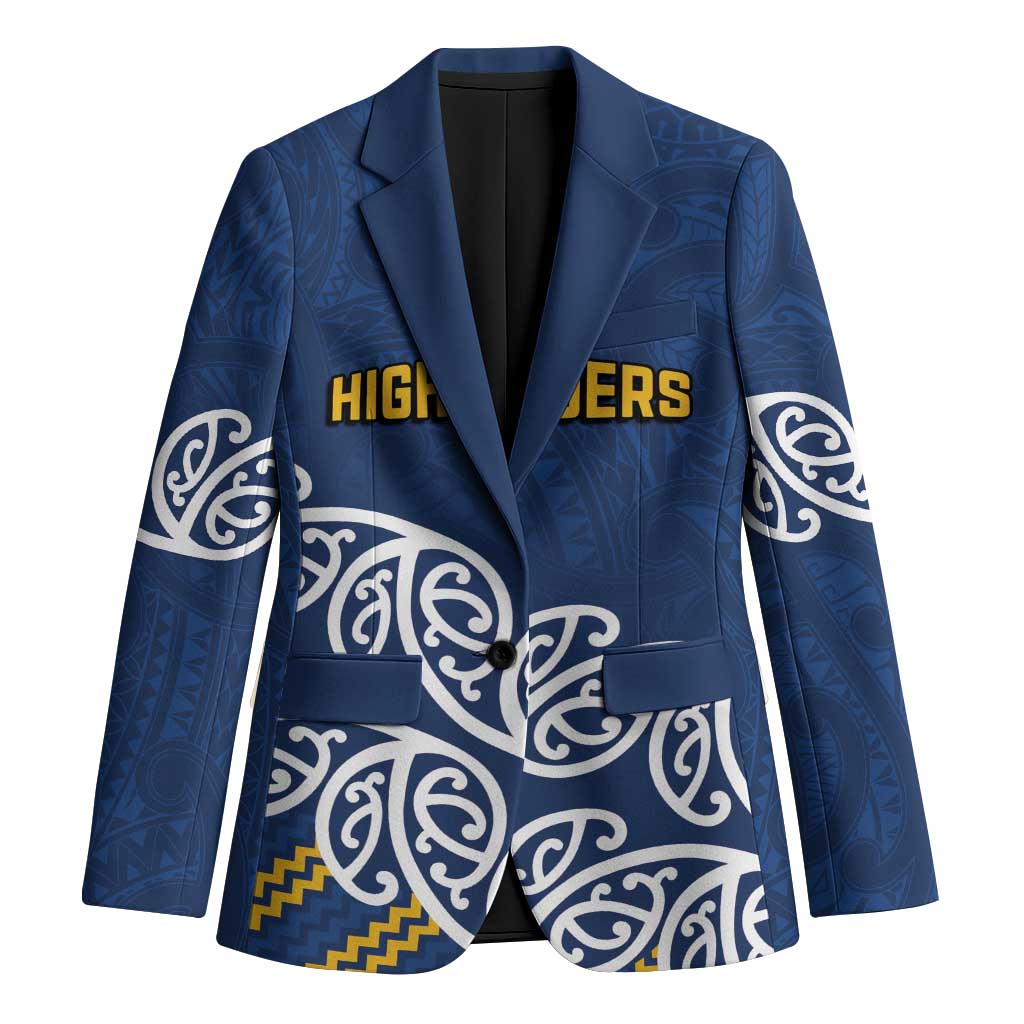 New Zealand Rugby Pacific Custom Blazer Kahupeka Maori Kowhaiwhai Pattern - Polynesian Pride