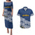 New Zealand Rugby Pacific Custom Couples Matching Puletasi and Hawaiian Shirt Kahupeka Maori Kowhaiwhai Pattern