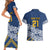New Zealand Rugby Pacific Custom Couples Matching Short Sleeve Bodycon Dress and Hawaiian Shirt Kahupeka Maori Kowhaiwhai Pattern
