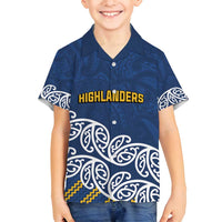 New Zealand Rugby Pacific Custom Family Matching Summer Maxi Dress and Hawaiian Shirt Kahupeka Maori Kowhaiwhai Pattern