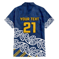 New Zealand Rugby Pacific Custom Family Matching Tank Maxi Dress and Hawaiian Shirt Kahupeka Maori Kowhaiwhai Pattern