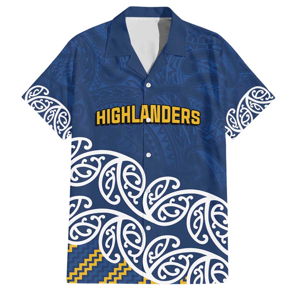 New Zealand Rugby Pacific Custom Hawaiian Shirt Kahupeka Maori Kowhaiwhai Pattern