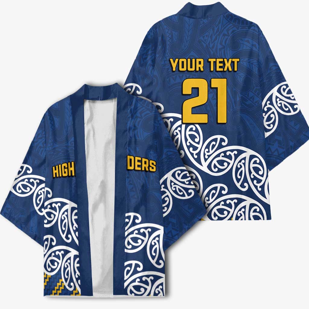 New Zealand Rugby Pacific Custom Kimono Kahupeka Maori Kowhaiwhai Pattern - Polynesian Pride