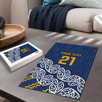 New Zealand Rugby Pacific Custom Puzzle Kahupeka Maori Kowhaiwhai Pattern - Polynesian Pride