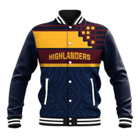 New Zealand Rugby Pacific Custom Baseball Jacket Kahupeka Retro 2025 Taniko Motif