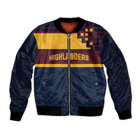 New Zealand Rugby Pacific Custom Bomber Jacket Kahupeka Retro 2025 Taniko Motif