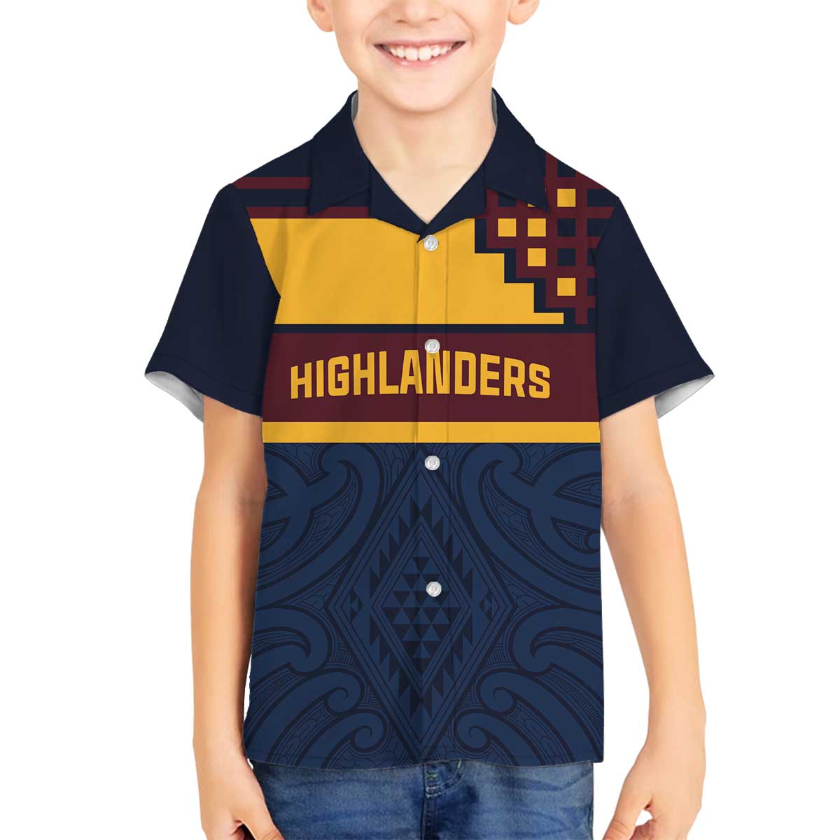 New Zealand Rugby Pacific Custom Family Matching Off The Shoulder Long Sleeve Dress and Hawaiian Shirt Kahupeka Retro 2025 Taniko Motif