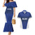 New Zealand Rugby Pacific Custom Couples Matching Mermaid Dress and Hawaiian Shirt Kahurangi Auckland All Blue