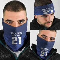 New Zealand Rugby Pacific Custom Neck Gaiter Kahurangi Auckland All Blue - Polynesian Pride