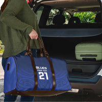 New Zealand Rugby Pacific Custom Travel Bag Kahurangi Auckland All Blue - Polynesian Pride