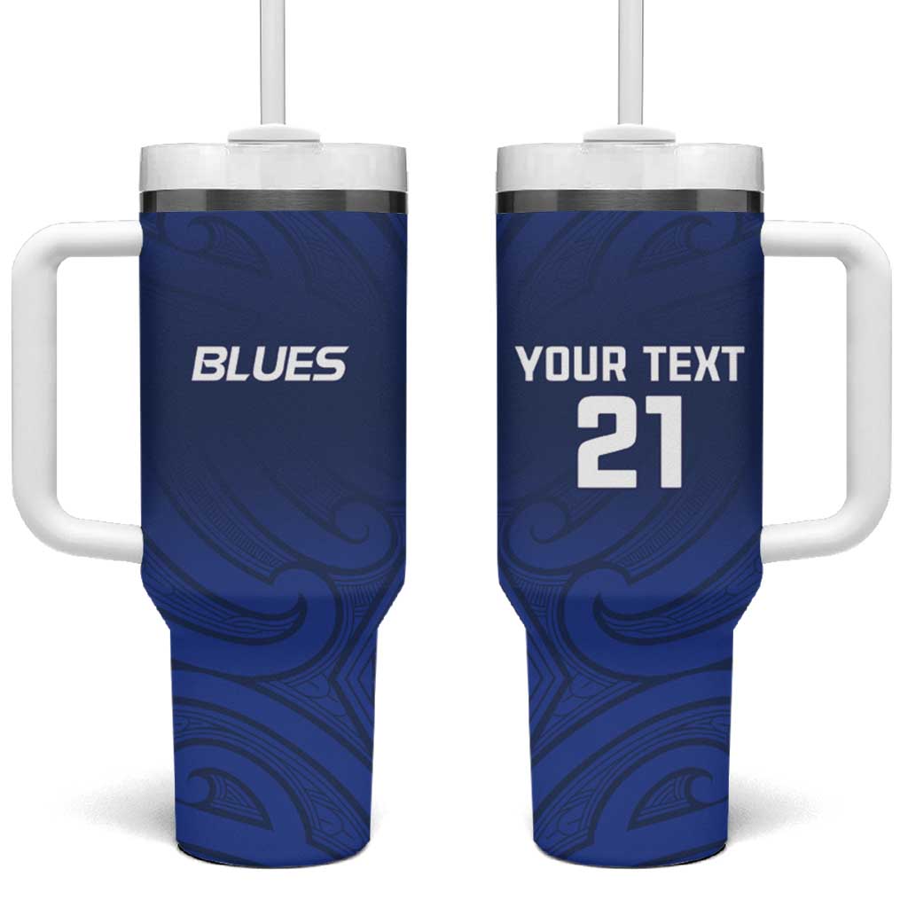 New Zealand Rugby Pacific Custom Tumbler With Handle Kahurangi Auckland All Blue