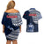 Samoa Rugby Couples Matching Off Shoulder Short Dress and Hawaiian Shirt Proud Samoa World Cup 2023 LT9 - Polynesian Pride