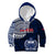 Samoa Rugby Kid Hoodie Proud Samoa World Cup 2023 LT9 Hoodie Blue - Polynesian Pride