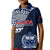 Samoa Rugby Kid Polo Shirt Proud Samoa World Cup 2023 LT9 Kid Blue - Polynesian Pride